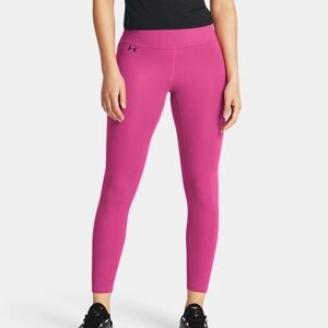 UNDERARMOUR Pink/Peach fitted high waisted leggings with pocket